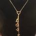 18K Solid Gold “LOVE” Necklace SOLD