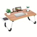 Portable Laptop Bed Desk Tray Stand with Cup Holder & Drawer | Foldable Lap Desk
