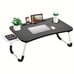 Portable Laptop Bed Desk Tray Stand with Cup Holder & Drawer | Foldable Lap Desk