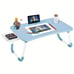 Portable Laptop Bed Desk Tray Stand with Cup Holder & Drawer | Foldable Lap Desk