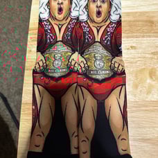 WWE EXTREMELY LIGHTLY USED RIC FLAIR W/BELT L/XL ROCK ‘EM SOCKS