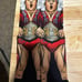 WWE EXTREMELY LIGHTLY USED RIC FLAIR W/BELT L/XL ROCK ‘EM SOCKS