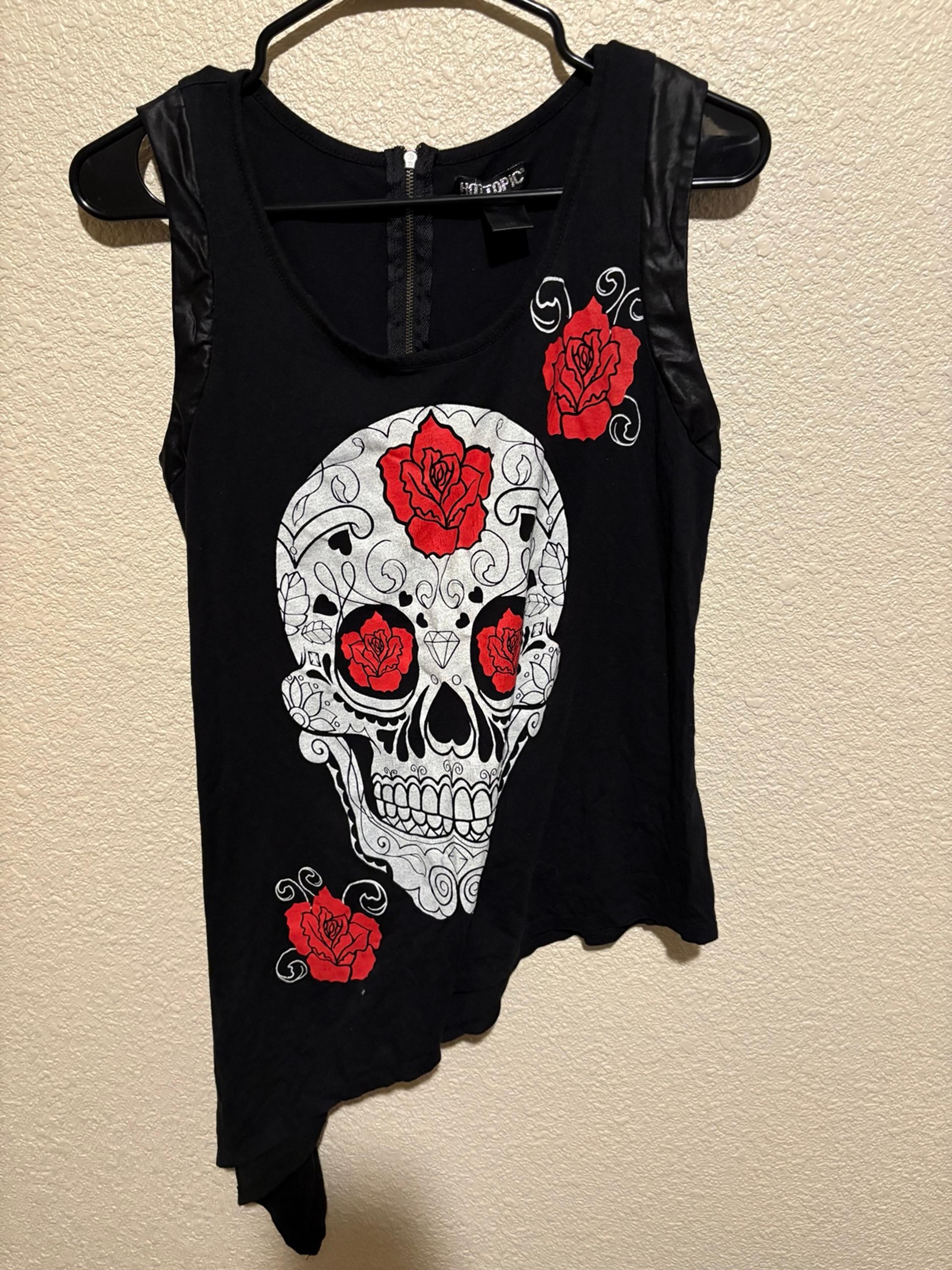 Y2K Women’s Gothic Hot Topic Tye Tank Top