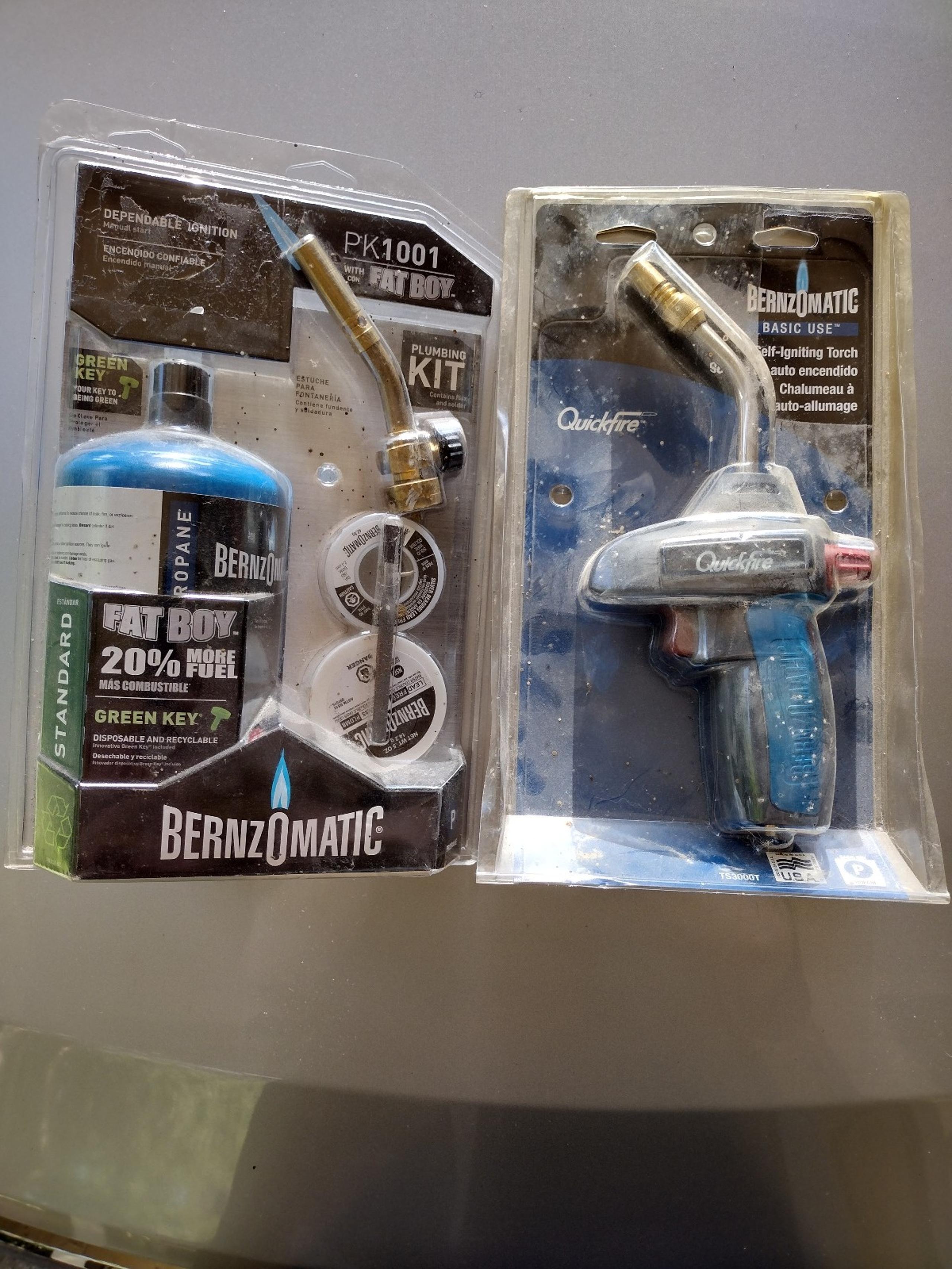 Bernzomatic Torch and Tank & Tank Only