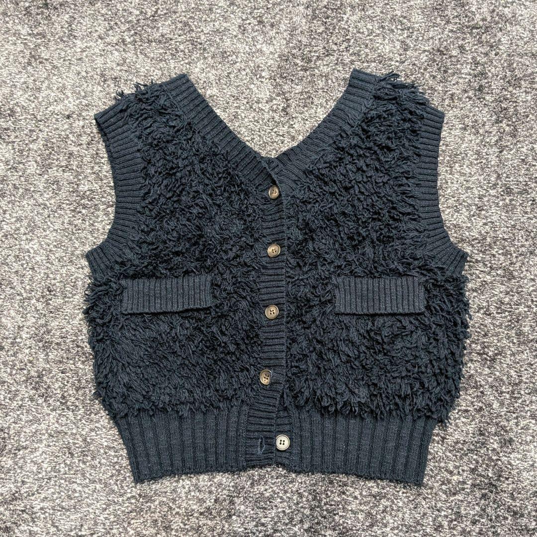 Loop Yarn Knit Gilet, RANCLIC - Sweater Vests