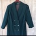 Vintage Green Wool Coat
