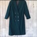 Vintage Green Wool Coat