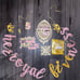Her Royal FIVEness birthday decor - pink and gold