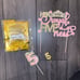 Her Royal FIVEness birthday decor - pink and gold