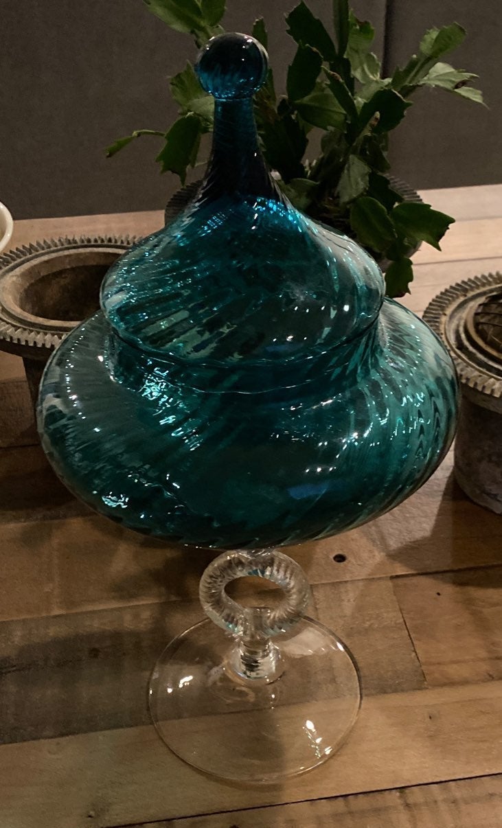 Empoli Mid Century Modern Apothecary Jar