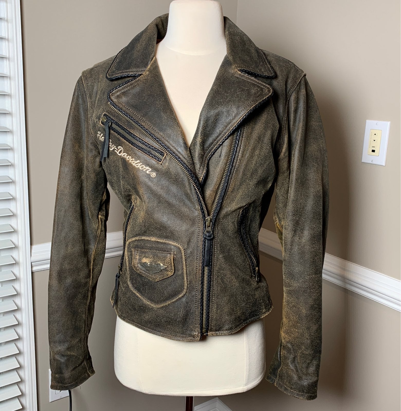 Harley Davidson woman's Leather Jacket