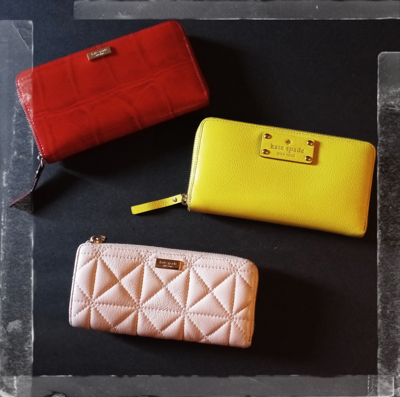Kate spade hotsell crocodile wallet