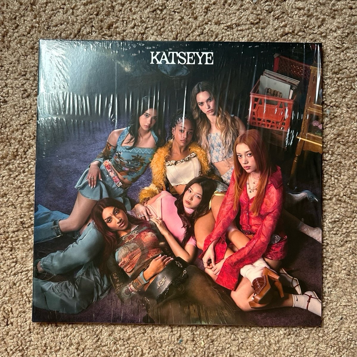 Signed Soft is Strong vinyl by Katseye