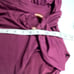 Kate Spade belted plunging halter one piece swimsuit NWT medium cabernet purple