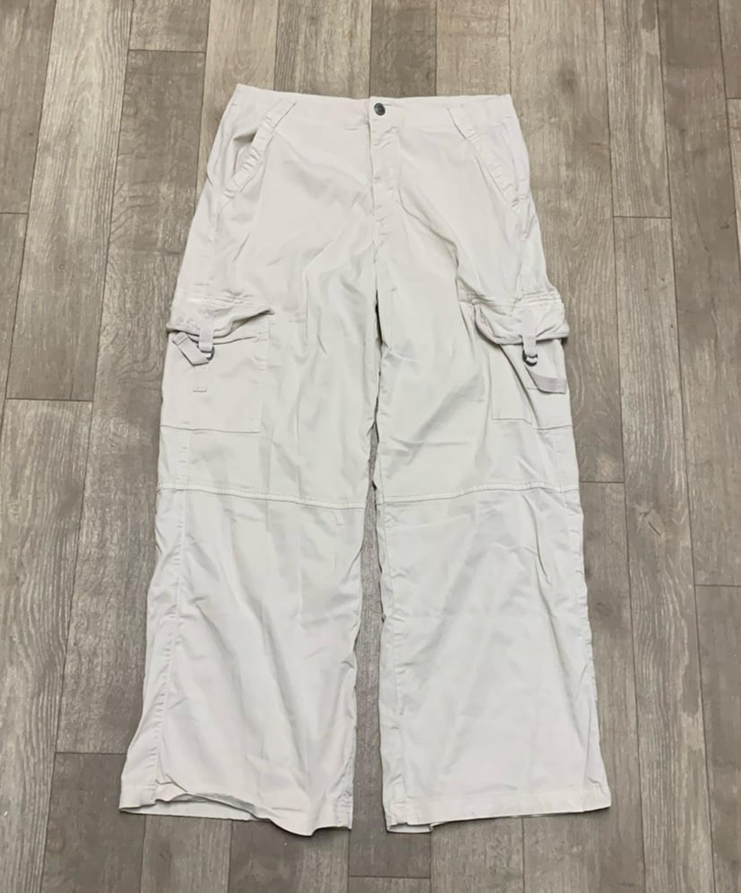 Womens American Eagle Super High Rise Baggy Stretch Wide Leg Cargo Pants