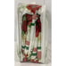 Mainstays King 3pc Quilt & Sham Set - Poinsettia - Christmas