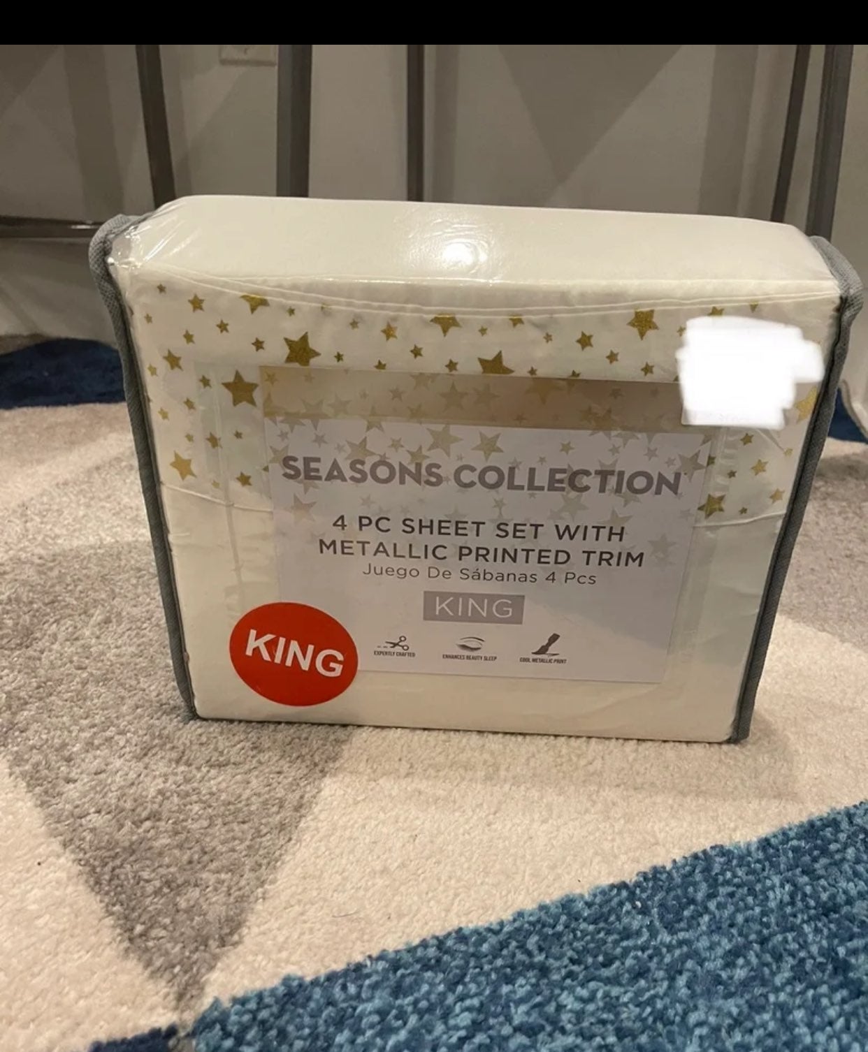 Twinkle Stars King Bed Sheet Set