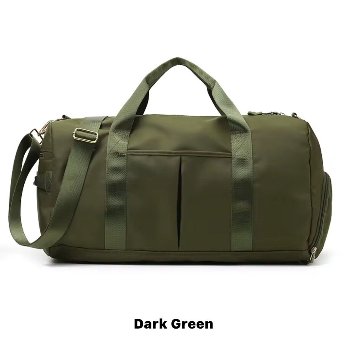 Dark Green Duffle Bag NEW