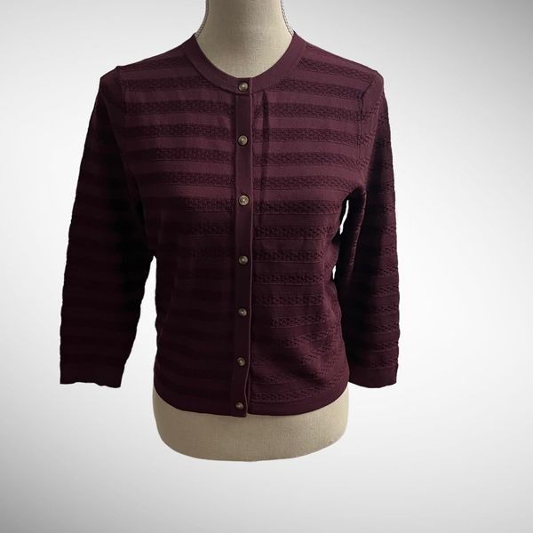 New With Tags Women’s Ann Taylor Cardigan Button Up Sweater, Size Small