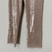 New Zara Cropped Sequin High Waist Pants Pale Pink Small 7901/470