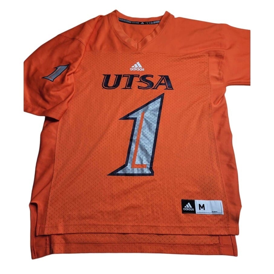 3642 Adidas UTSA Roadrunners Football Jersey Medium
