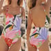NWT Sanctuary Tropical One-Piece Swimsuit | S
