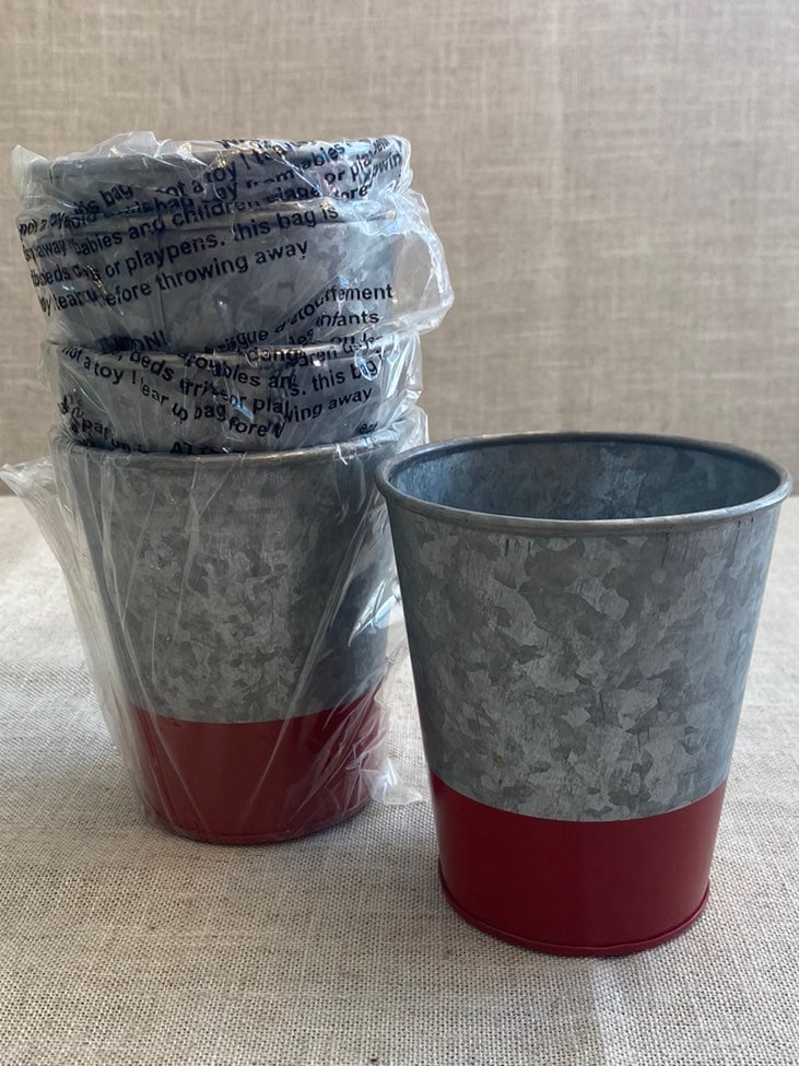 Crate & Barrel french fry cups. Set of 5.