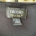 Nicole Miller Stretchy Poly Spandex Crossfront Jumpsuit Black Special Occasion L