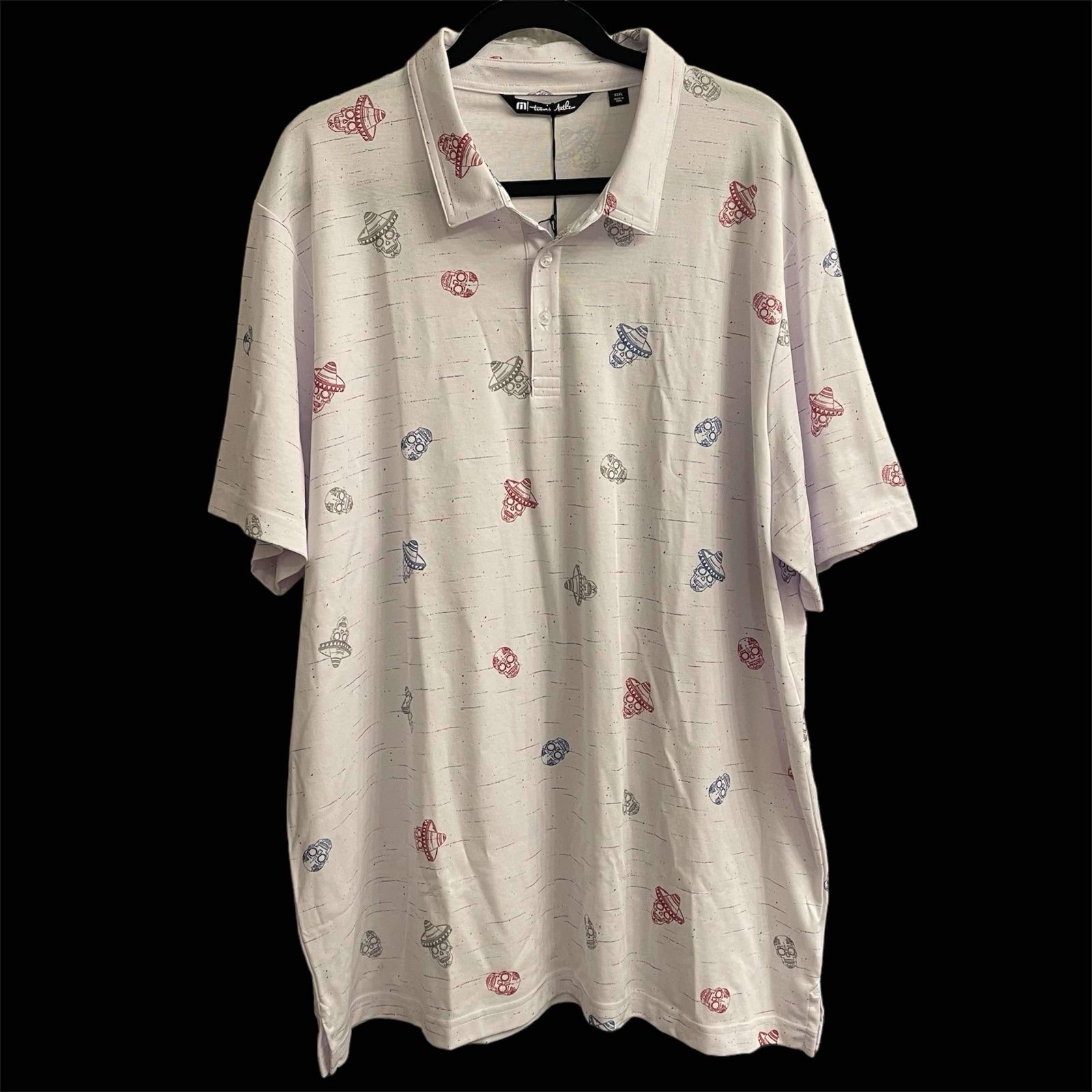 Travis Mathew Mexicali All Over Print Golf Polo 3XL NWT