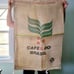 Cafes do Brasil Burlap Coffee Bean Oversized Bag Sack