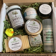Gourmet bath bundle spa gift boxed set
