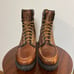 Vintage SubZero Insulated Montana Lug Moc Toe Logger Boot Mens 8.5 Goodyear Sole