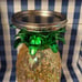 New Bath & Body Works 3 Wick Candle Pineapple Globe Lights Up Pedestal Holder