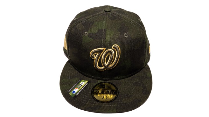 Nationals MLB New Era Fitted Hat 7 3/8