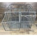 Vintage Galvanized Wire Mesh Locker Drawers Organizer Farmhouse Industrial