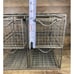 Vintage Galvanized Wire Mesh Locker Drawers Organizer Farmhouse Industrial