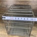 Vintage Galvanized Wire Mesh Locker Drawers Organizer Farmhouse Industrial