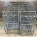 Vintage Galvanized Wire Mesh Locker Drawers Organizer Farmhouse Industrial