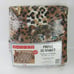 Vintage Leopard Animal Print Blanket Full / Twin Size Owen Basics 72 X 90 NEW