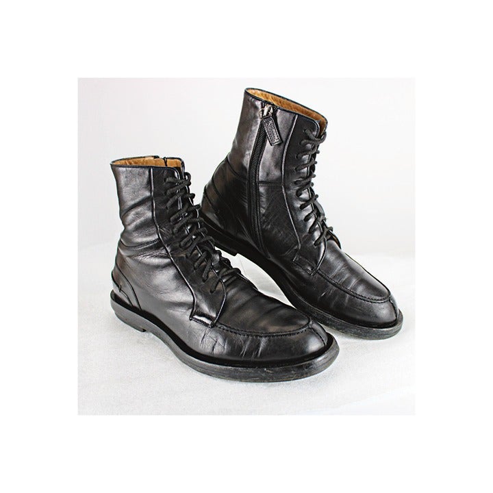 Gucci combat boots mens deals