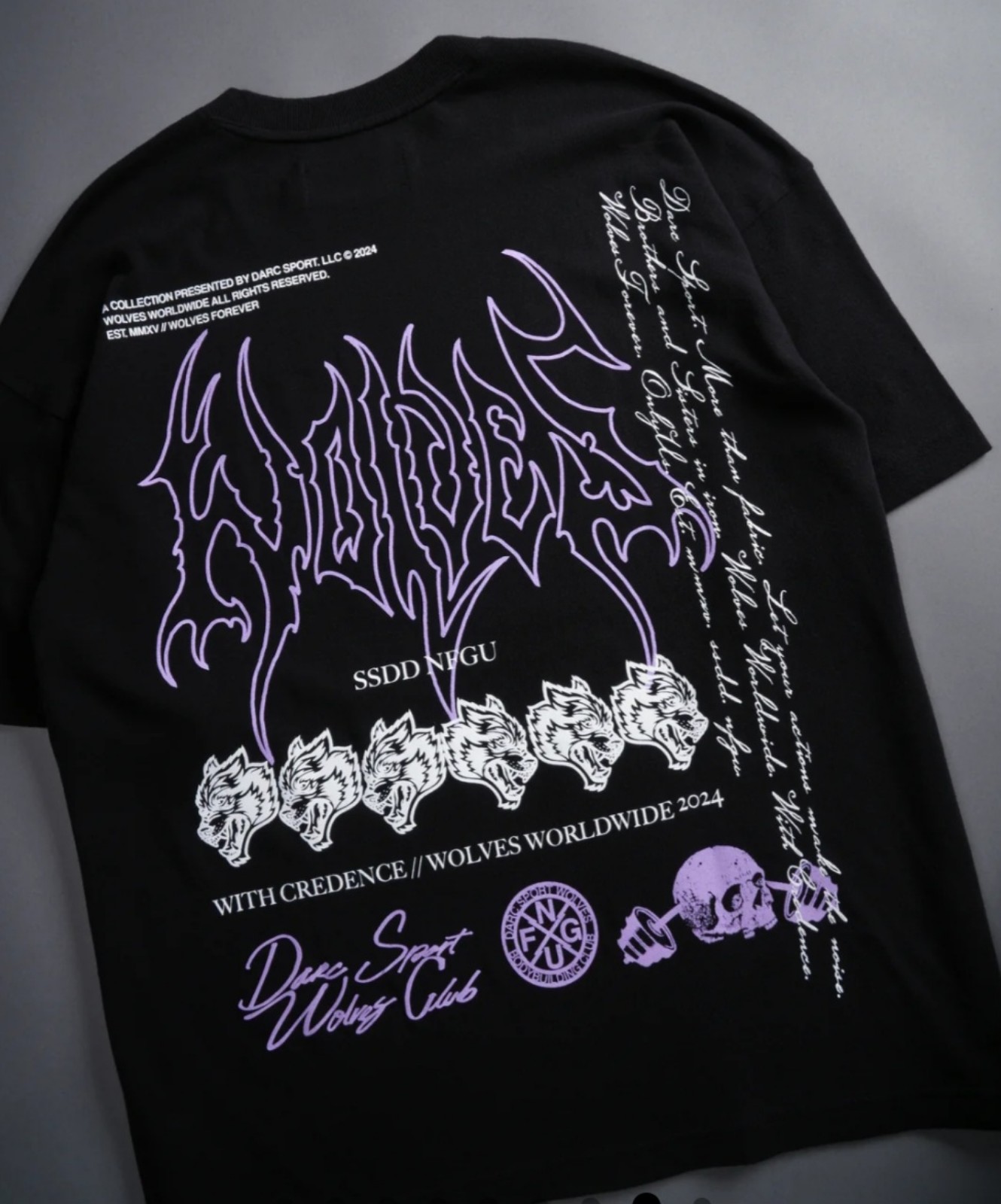 Darc Sport With Credence V2 Premium Oversized Tee