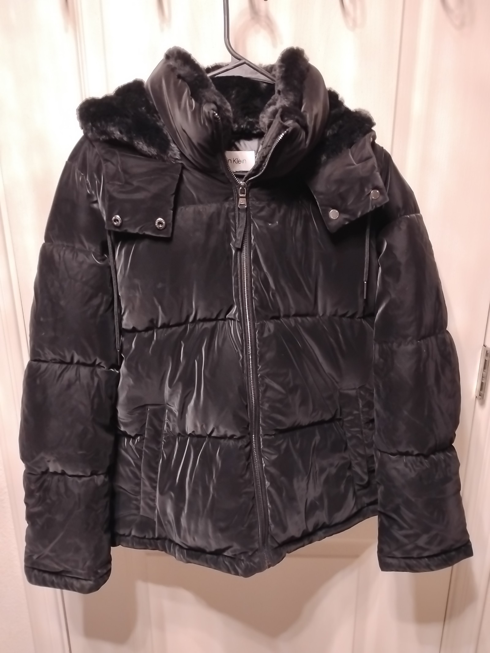 Puffer by Calvin Klein women's LG NWT