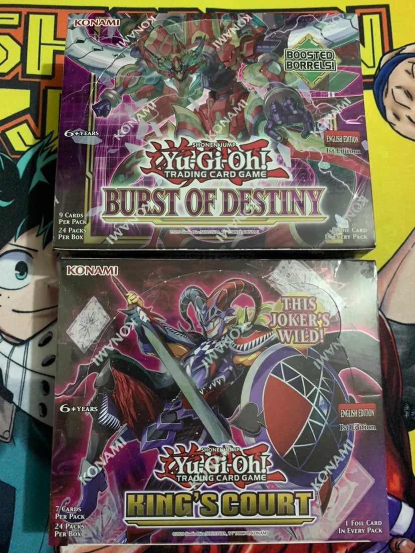 Yugioh Booster Boxes