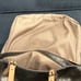 Michael Kors Silver and Black MK Jacquard Metallic Tote Bag