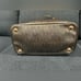 Michael Kors Silver and Black MK Jacquard Metallic Tote Bag