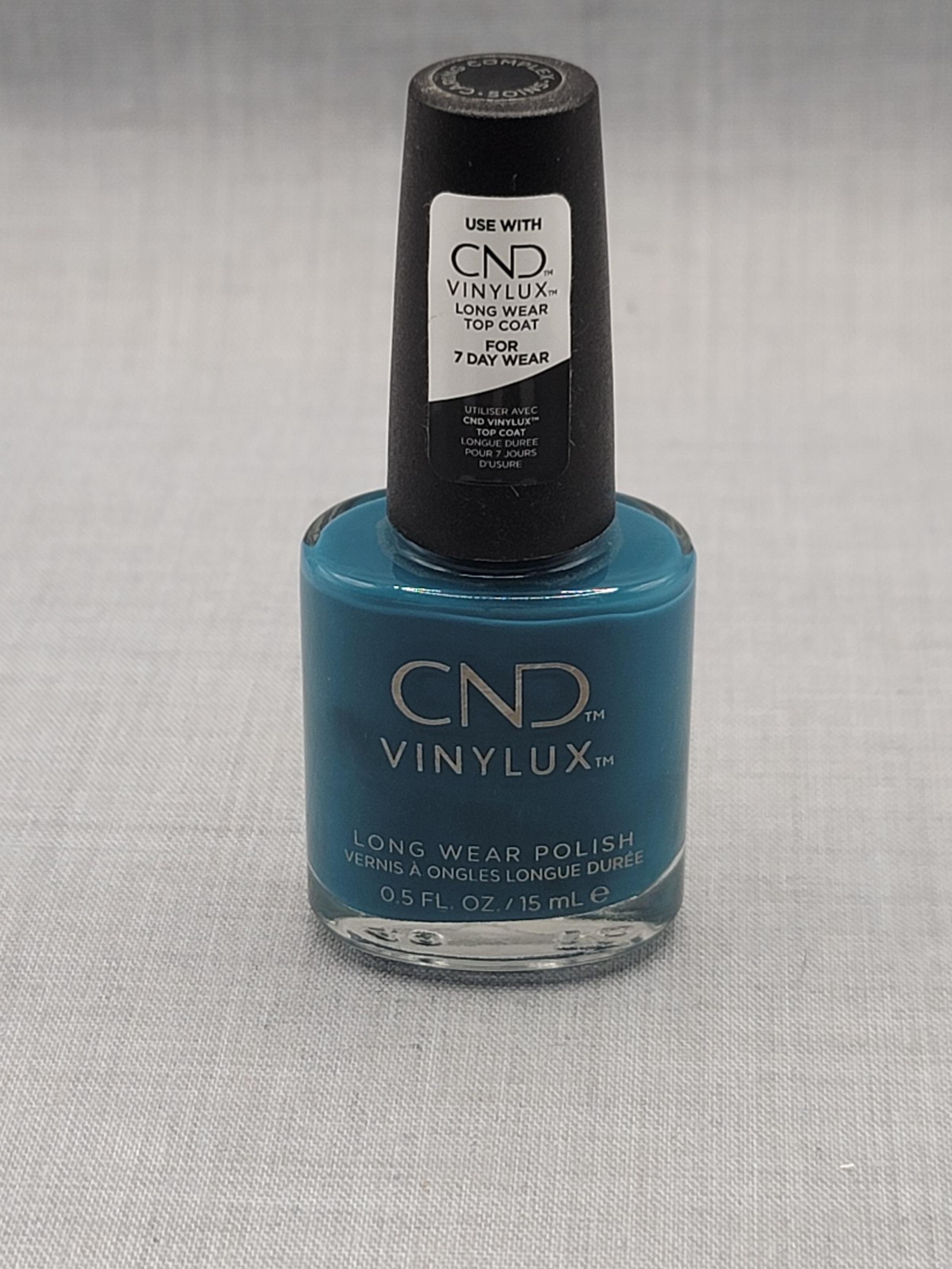 CND Vinylux Long Wear Nail Polish 247 Splash Of Teal - New 0.5 Fl.