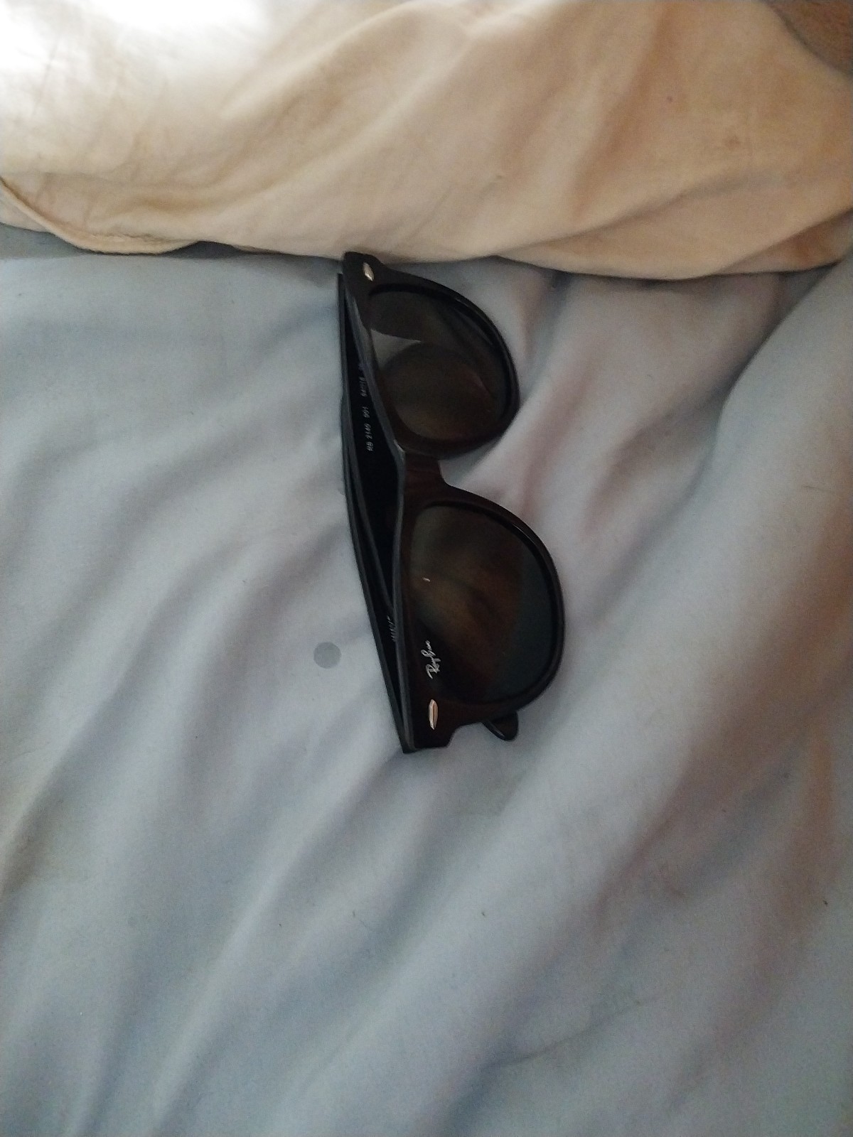 Glasses black frame black lenses