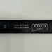 Abaco Paris Embroidered Leather Black Belt Made in France 28/70