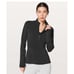 Lululemon Black Weather Or Not 1/2 Zip Size 12