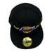 New Era X Just Don Los Angeles Lakers Hat Cap Sz 7 1/8 Black 59Fifty Fitted NBA